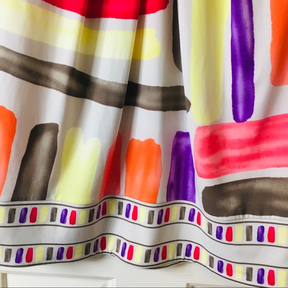 BCBG MaxAzria Multicolor Paint Brush Dress - Picture 5 of 6